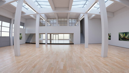 Art Museum Gallery Interior 29