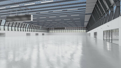 Exhibition Hall Interior 4