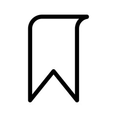 Bookmark Icon Vector Symbol Design Illustration