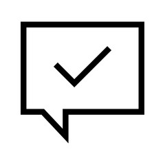 Notification Icon Vector Symbol Design Illustration