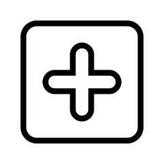 Obraz premium Add Icon Vector Symbol Design Illustration
