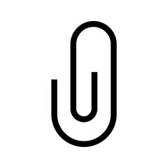 Attachment Icon Vector Symbol Design Illustration