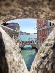 Papier Peint photo Pont des Soupirs Bridge of Sighs Venice