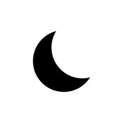 Fototapeta na wymiar Hand drawn black celestial moon phases isolated on white background.