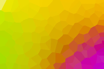 Varicoloured gradient crystals textured cover