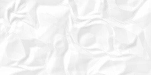 White paper crumpled texture. white fabric textured crumpled white paper background. panorama white paper texture background, crumpled pattern texture backgrund.