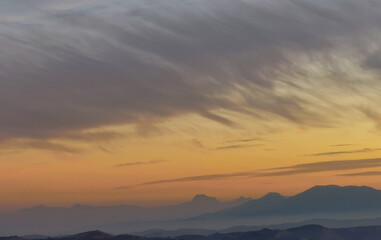 Tramonti fantastici sugli Appennini 