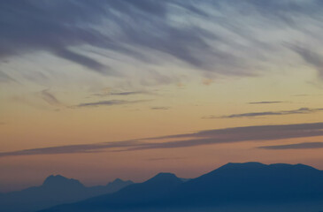 Tramonti fantastici sugli Appennini 