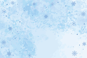 Bright colorful background with white snowflakes.Abstract background texture design, bright poster, card. Creative cover design.