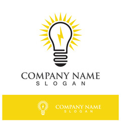 Light bulb symbol icon