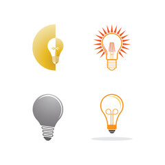 Light bulb symbol icon