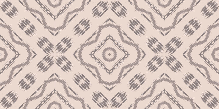 Ikat flower tribal chevron Geometric Traditional ethnic oriental design for the background. Folk embroidery, Indian, Scandinavian, Gypsy, Mexican, African rug, wallpaper.