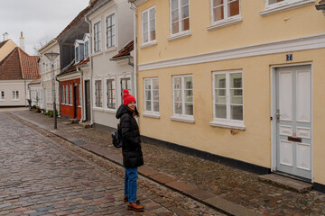 Travel. Home of the fairy tale writer Hans Christian Andersen. Denmark.