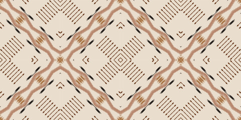 Ikat pattern tribal cross Geometric Traditional ethnic oriental design for the background. Folk embroidery, Indian, Scandinavian, Gypsy, Mexican, African rug, wallpaper.