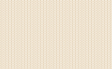 Knitted fabric. Knit seamless pattern. Knitting background. Knitting wool. Knitted background. Endless knit texture for design wallpaper, wrapping paper, texture, paper, prints. Vector illustration