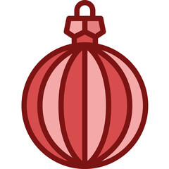 bauble two tone icon