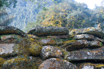 Ancient rocks in the lost city