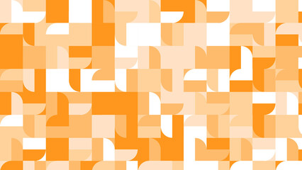 yellow and orange geometric pattern, wallpaper for tile, banner, tableclothe