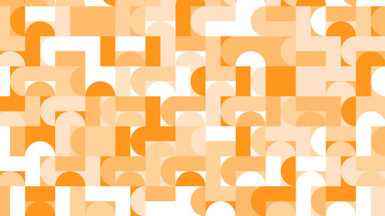 yellow and orange geometric pattern, wallpaper for tile, banner, tableclothe