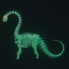 dinosaur 3d.3d illustration, 3d rendering, animal, © ART3DStudio