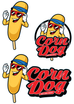 Corn Dog Mascot