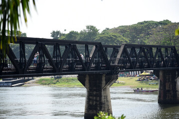 Die Brücke am Kwai, Katchanaburi, Thailand