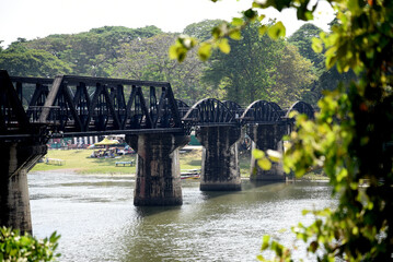 Die Brücke am Kwai, Katchanaburi, Thailand