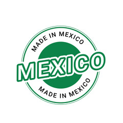 Made in Mexico logo design made in Mexico flags logo