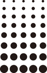 Geometric Dot Shape Vector