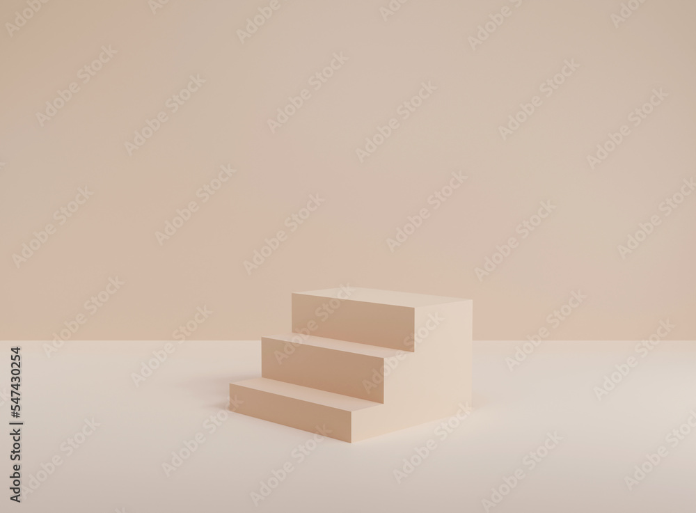Poster 3d background scene with podium. minimal product display mockup with geometric shape object. 3d rend