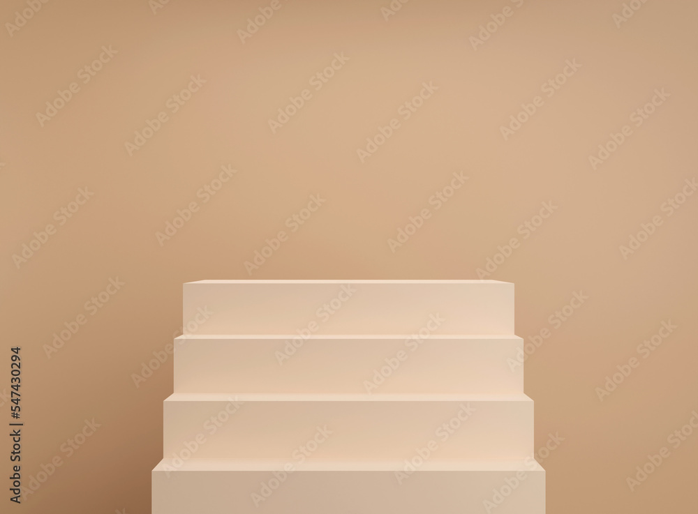 Poster 3d background scene with podium. minimal product display mockup with geometric shape object. 3d rend