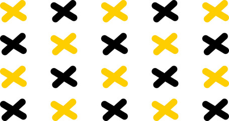 Geometric Abstract Memphis Vector