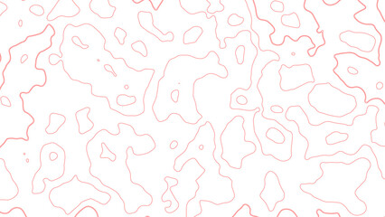 Topographic map design. Abstract background with lines and circles. Colorful concept graphic element and geography scheme.