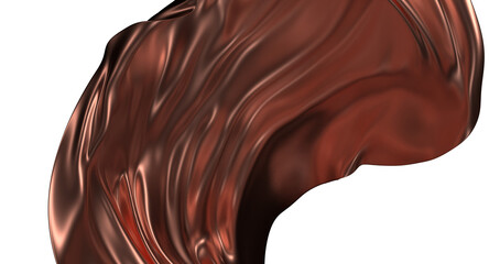 gold cloth texture. 3D rendering.