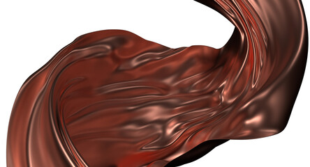 gold cloth texture. 3D rendering.