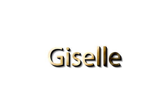 GISELLE NAME 3D