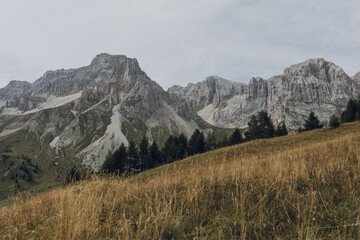 Fototapeta na wymiar Wonderful alpine Dolomites, Italy, Europe