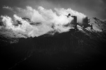 Stormy Castle Peaks