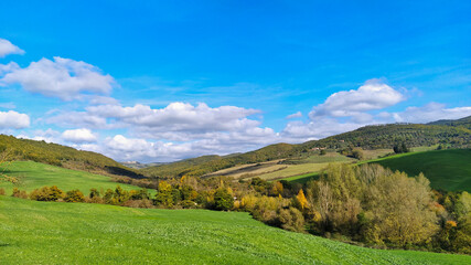 Naklejka premium colori e natura della Toscana Senese