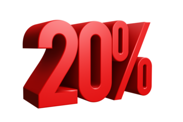 3d rendering of a discount