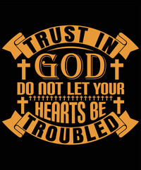 Christian typography print vector template design 