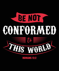 Christian typography print vector template design 