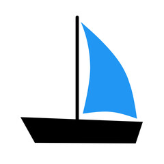 Sailboat Icon Logo