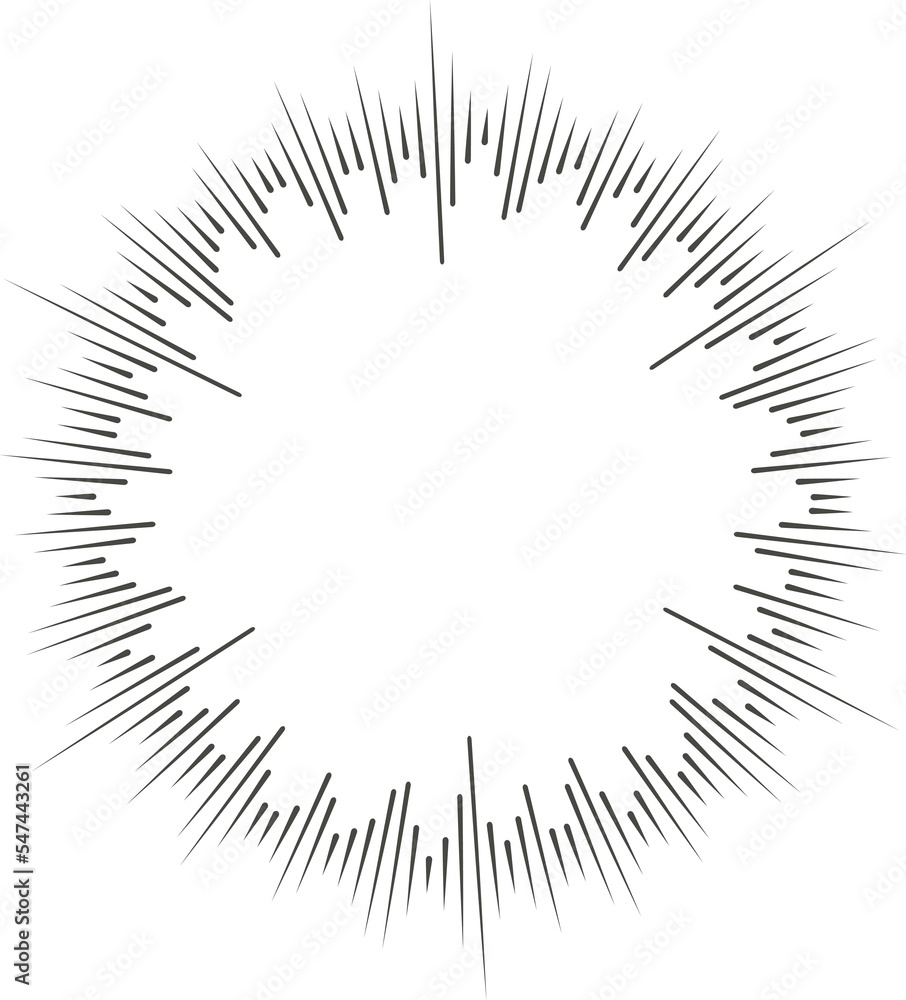 Poster circle audio wave. circular music sound equalizer. abstract radial radio and voice volume symbol.
