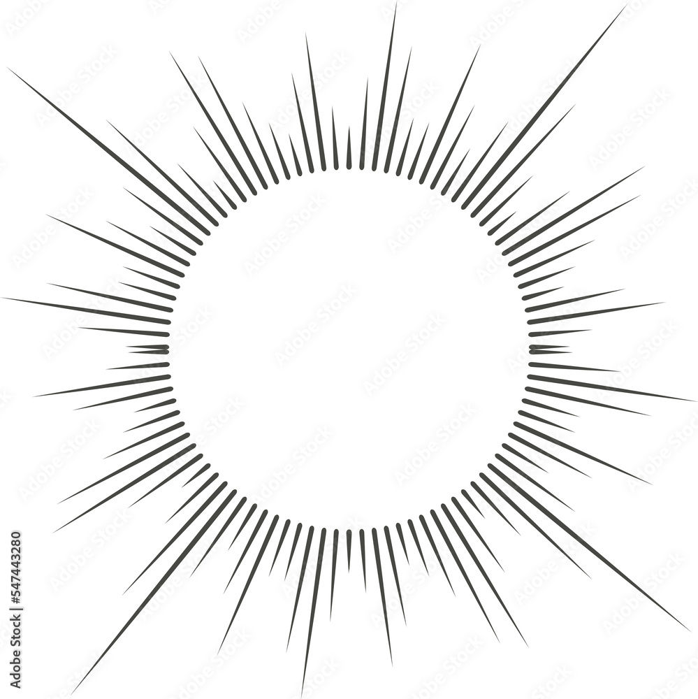 Poster circle audio wave. circular music sound equalizer. abstract radial radio and voice volume symbol.