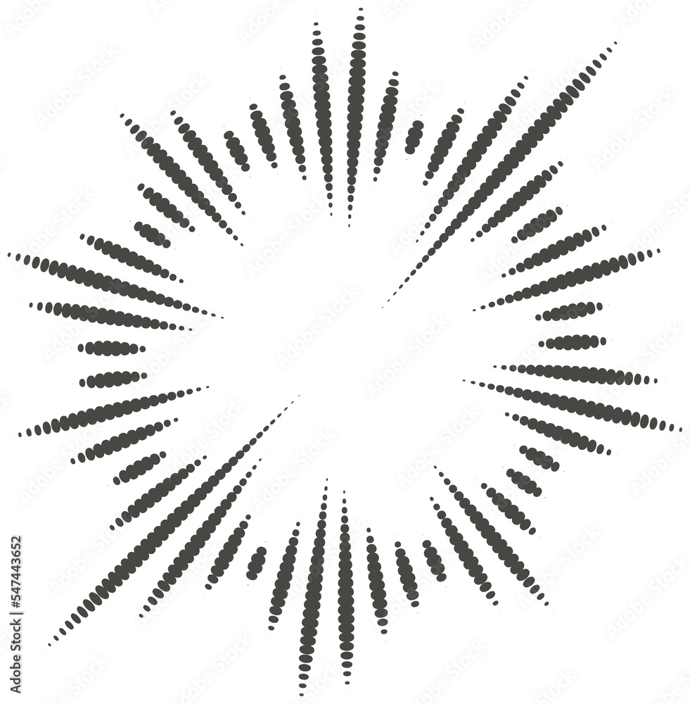 Poster circle audio wave. circular music sound equalizer. abstract radial radio and voice volume symbol.