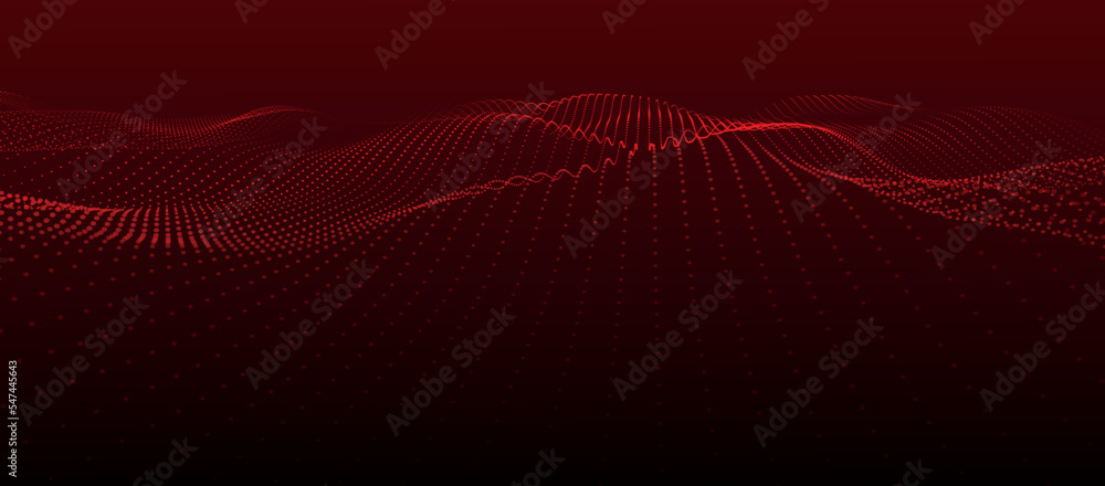 Poster abstract futuristic background. big data visualization. network connection. data transfer. 3d render