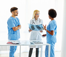 doctor hospital team medical x-ray x ray radiology lung chest diagnisis disease health medicine healthcare meeting teamwork  clinic