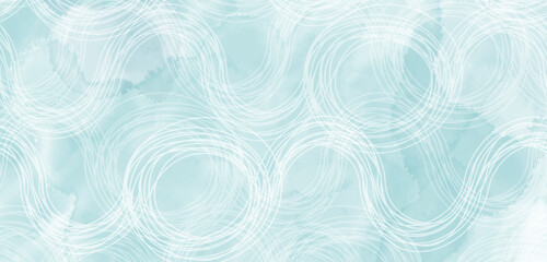 Art sea background vector. Luxury design with watercolor splash. Template design for text, packaging and prints.