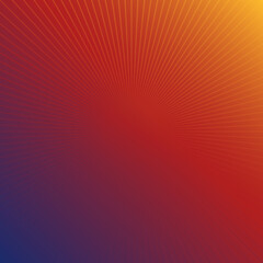 Obraz premium Bright gradient background with colored lines. Empty space to insert text and other graphic elements.